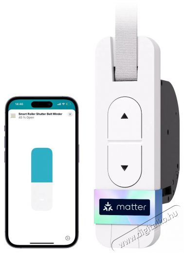 Meross Matter Compatible Smart Wi-Fi Roller Shutter Belt Winder Mobil / Kommunik&aacute;ci&oacute; / Smart - Okos eszk&ouml;z - Egy&eacute;b okos eszk&ouml;z - 521600