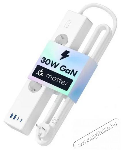 Meross Smart Fast Charging Power Strip Háztartás / Otthon / Kültér - Okos otthon - Okos konnektor - 521602