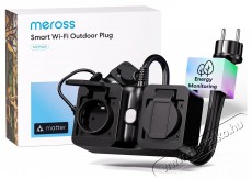 Meross Smart Wi-Fi Indoor/Outdoor Plug Háztartás / Otthon / Kültér - Világítás / elektromosság - Hálózati elosztó / hosszabbító / adapter - 521604