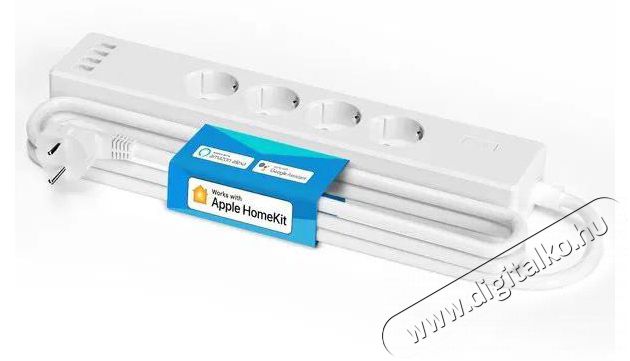 Meross Smart Wi-Fi Power Strip 4AC+4USB Mobil / Kommunikáció / Smart - Okos eszköz - Egyéb okos eszköz - 521611