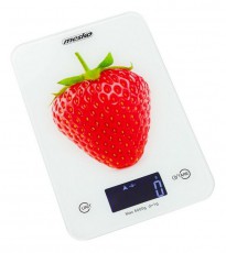 Mesko MS3155 eper mintás digitális konyhamérleg Konyhai termékek - Konyhai mérleg - 333452