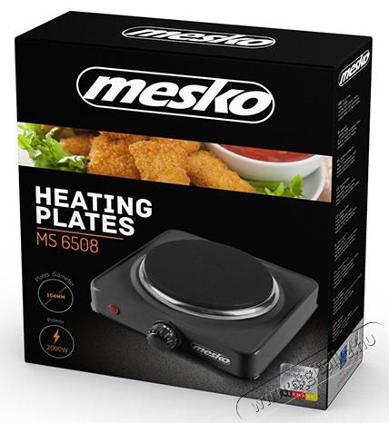 Mesko MS6508 villanyrezsó Konyhai termékek - Sütő-főzőlap, tűzhely (szabadonálló) - Elektromos főzőlap (szabadonálló)