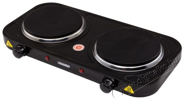 Mesko MS6509 elektromos főzőlap Konyhai termékek - Sütő-főzőlap, tűzhely (szabadonálló) - Elektromos főzőlap (szabadonálló) - 333458