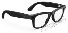 META RAY-BAN Meta Wayfarer (Standard) Smart Glasses - Shiny Black, Clear (Large) Mobil / Kommunik&aacute;ci&oacute; / Smart - VR virtu&aacute;lis szem&uuml;veg - 521641