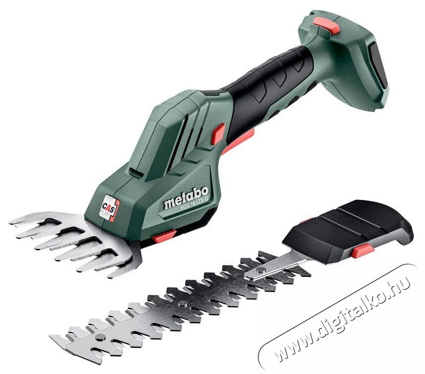 Metabo SGS 18 LTX Q Akkus bokor- &eacute;s fűny&iacute;r&oacute; oll&oacute; (akku n&eacute;lk&uuml;l) H&aacute;ztart&aacute;s / Otthon / K&uuml;lt&eacute;r - K&uuml;lt&eacute;r / kerti term&eacute;k / grill - S&ouml;v&eacute;ny / k&eacute;zi fű &eacute;s lomb v&aacute;g&oacute; - 521652