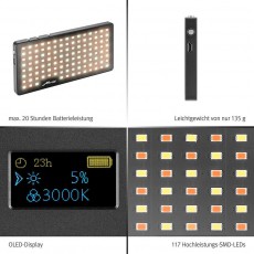 Metz S500 BC LED VIDEÓ LÁMPA Újdonságok - Új termékek - 346219