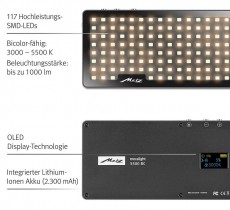 Metz S500 BC LED VIDEÓ LÁMPA Újdonságok - Új termékek - 346219