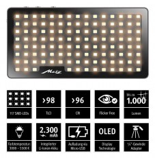 Metz S500 BC LED VIDEÓ LÁMPA Újdonságok - Új termékek - 346219