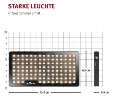 Metz S500 BC LED VIDEÓ LÁMPA Újdonságok - Új termékek - 346219