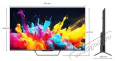 Metz 43MQE7600Z Televíziók - LED televízió - UHD 4K felbontású - 505910