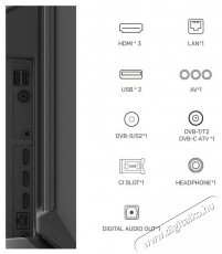 Metz 43MQE7600Z Televíziók - LED televízió - UHD 4K felbontású - 505910