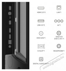 Metz 43MUD7000Z Televíziók - LED televízió - UHD 4K felbontású - 505914