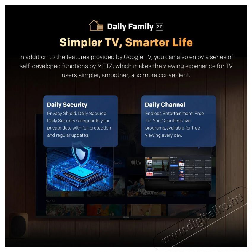 Metz 55MUF7000Z Telev&iacute;zi&oacute;k - LCD telev&iacute;zi&oacute; - 512097