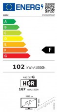 Metz 65MQD7500Z Televíziók - LED televízió - UHD 4K felbontású - 512081