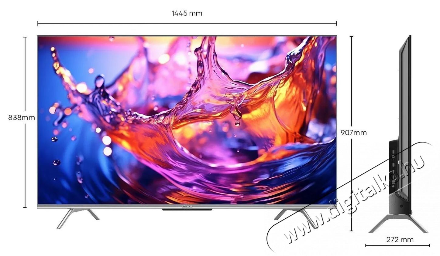 Metz 65MUF7000Z Telev&iacute;zi&oacute;k - LCD telev&iacute;zi&oacute; - 512096