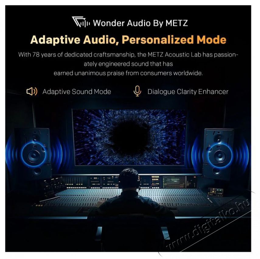 Metz 75MUF7000Z Telev&iacute;zi&oacute;k - LED telev&iacute;zi&oacute; - UHD 4K felbont&aacute;s&uacute; - 512095