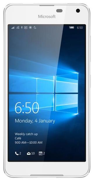 Microsoft Lumia 650 Dual Sim - fehér Mobil / Kommunikáció / Smart - Okostelefon - Windows - 301689