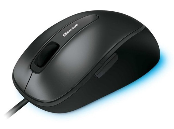 Microsoft Comfort Mouse 4500 USB Bluetrack OEM desktop egér - fekete Iroda és számítástechnika - Egér - Vezetékes egér - 312336