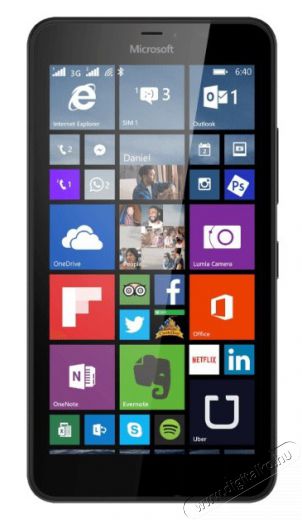 Microsoft Lumia 640 XL Dual Sim - fekete Mobil / Kommunikáció / Smart - Okostelefon - Windows - 301682