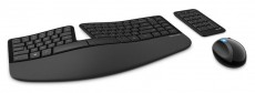 Microsoft Sculpt Ergonomic vezeték nélküli billentyűzet EN + egér (L5V-00021) Iroda és számítástechnika - Billentyűzet / billentyűzet szett - Vezeték nélküli - 321574
