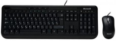 Microsoft Wired Desktop 600 USB billentyűzet HU + egér - fekete Iroda és számítástechnika - Billentyűzet / billentyűzet szett - Vezetékes - 312359