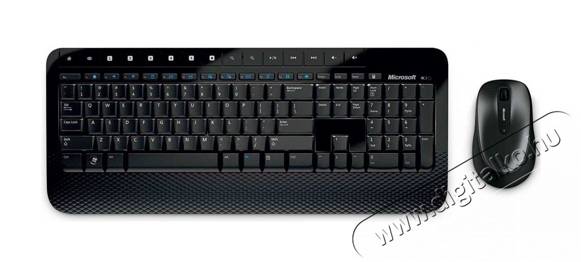 Microsoft M7J-00014 Wireless Desktop 2000 vezeték nélküli billentyűzet HU + egér Iroda és számítástechnika - Billentyűzet / billentyűzet szett - Vezeték nélküli - 321575