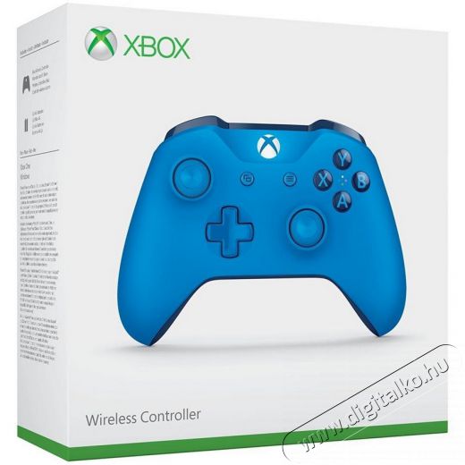 Microsoft Xbox One Wireless Controller (WL3-00020) - kék Iroda és számítástechnika - Játék konzol - Kontroller - 312387