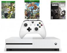 Microsoft Xbox One S 1TB konzol + Fifa 17 + Rainbow Six Siege + Sunset Overdrive játékkal Iroda és számítástechnika - Játék konzol - Xbox One konzol - 322875
