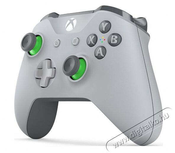 Microsoft Xbox One kontroller wireless controller - szürke/zöld Iroda és számítástechnika - Játék konzol - Kontroller - 330131