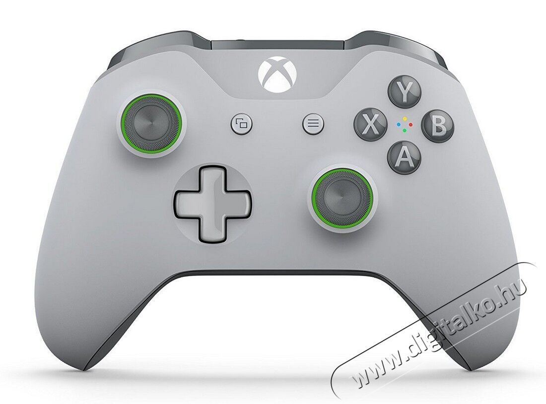 Microsoft Xbox One kontroller wireless controller - szürke/zöld Iroda és számítástechnika - Játék konzol - Kontroller - 330131