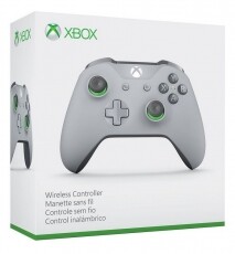 Microsoft Xbox One kontroller wireless controller - szürke/zöld Iroda és számítástechnika - Játék konzol - Kontroller - 330131