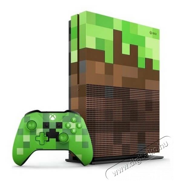 Microsoft Xbox One S Minecraft Limited Edition 1TB konzol + tartó + kontroller Iroda és számítástechnika - Játék konzol - Xbox One konzol - 330147