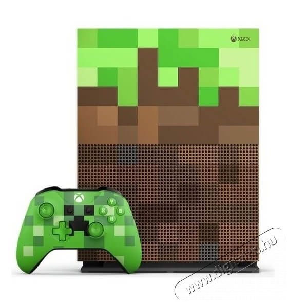 Microsoft Xbox One S Minecraft Limited Edition 1TB konzol + tartó + kontroller Iroda és számítástechnika - Játék konzol - Xbox One konzol - 330147
