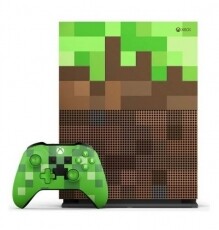 Microsoft Xbox One S Minecraft Limited Edition 1TB konzol + tartó + kontroller Iroda és számítástechnika - Játék konzol - Xbox One konzol - 330147