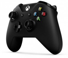 Microsoft Xbox One S vezeték nélküli controller fekete (6CL-00002) Iroda és számítástechnika - Játék konzol - Kontroller - 330151