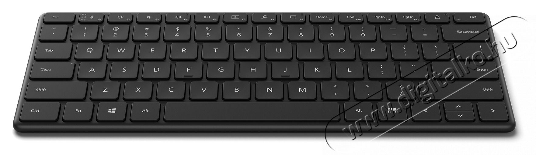 Microsoft Designer Compact HUN Bluetooth fekete vezet&eacute;k n&eacute;lk&uuml;li billentyűzet Iroda &eacute;s sz&aacute;m&iacute;t&aacute;stechnika - Billentyűzet / billentyűzet szett - Vezet&eacute;k n&eacute;lk&uuml;li - 454808