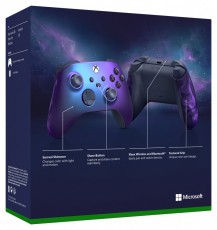 Microsoft Xbox Series X/S fekete-lila vezeték nélküli kontroller Iroda és számítástechnika - Játék konzol - Xbox One konzol - 463214