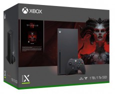 Microsoft Xbox Series X 1TB fekete játékkonzol + Diablo IV játékszoftver Iroda és számítástechnika - Játék konzol - Xbox One konzol - 475819
