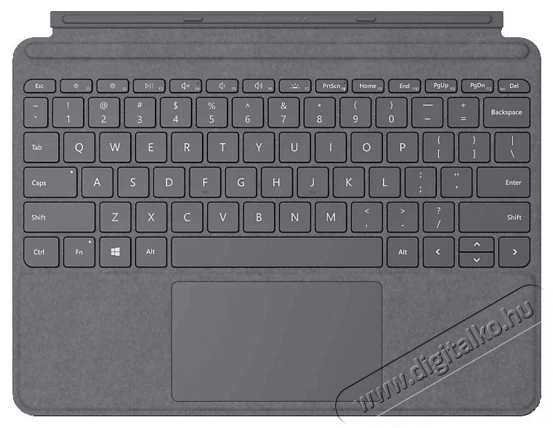 Microsoft Microsoft Surface GO Type Cover Platinum Mobil / Kommunik&aacute;ci&oacute; / Smart - Tablet / E-book kieg&eacute;sz&iacute;tő, tok - Billentyűzet - 488481