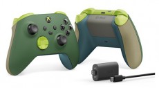 Microsoft Xbox Series X/S Remix Special Edition vezeték nélküli kontroller + Play & Charge töltőkészlet Iroda és számítástechnika - Játék konzol - Kontroller - 500116