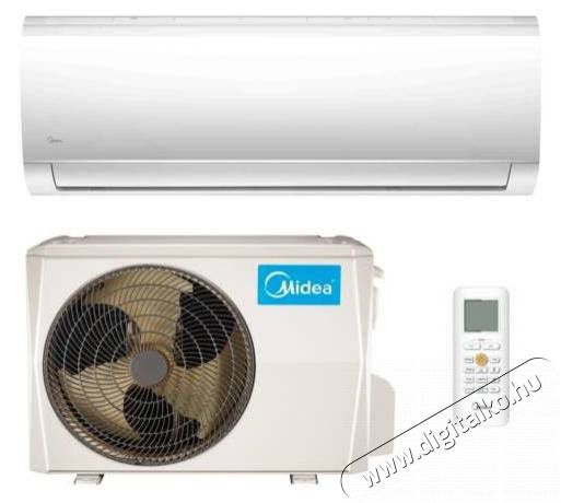 Midea MA-09N8D0-SP Blanc lakossági oldalfali klíma WiFi vezérlés R32 (2,6 kW) Háztartás / Otthon / Kültér - Ventilátor / Légkondicionáló - Split klíma - 348743