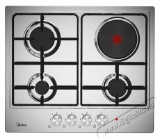 Midea  MG60A021MX-HR beépíthető kombinált főzőlap Konyhai termékek - Sütő-főzőlap, tűzhely (beépíthető) - Gázfőzőlap (beépíthető) - 384468