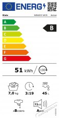 Miele WSA033 WCS Active Elöltöltős mosógép Háztartás / Otthon / Kültér - Mosógép / szárítógép - Elöltöltős normál (60cm-ig) mosógép - 400067