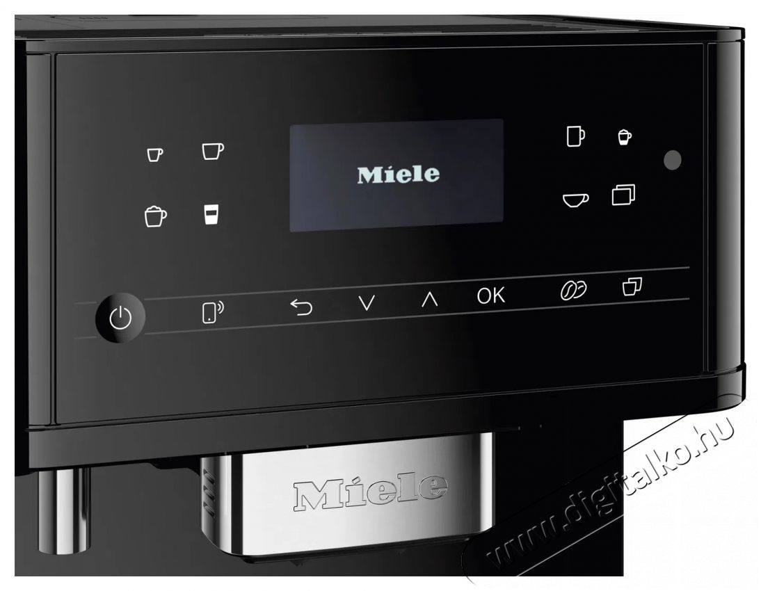 Miele CM 6160 OBSW Konyhai term&eacute;kek - K&aacute;v&eacute;főző / k&aacute;v&eacute;&ouml;rlő / kieg&eacute;sz&iacute;tő - Automata k&aacute;v&eacute;főző - 512709