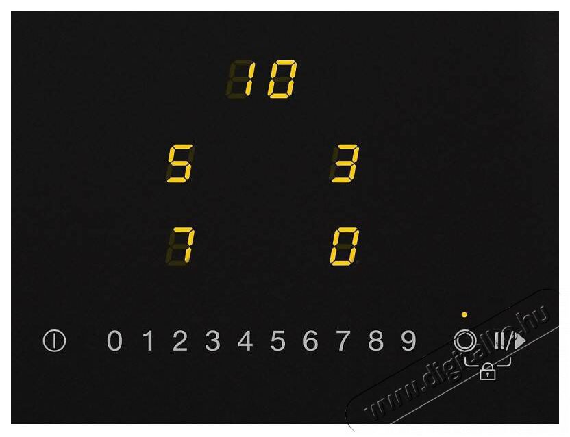 Miele KM 6520 FR Konyhai term&eacute;kek - S&uuml;tő-főzőlap, tűzhely (be&eacute;p&iacute;thető) - Indukci&oacute;s főzőlap (be&eacute;p&iacute;thető) - 515643