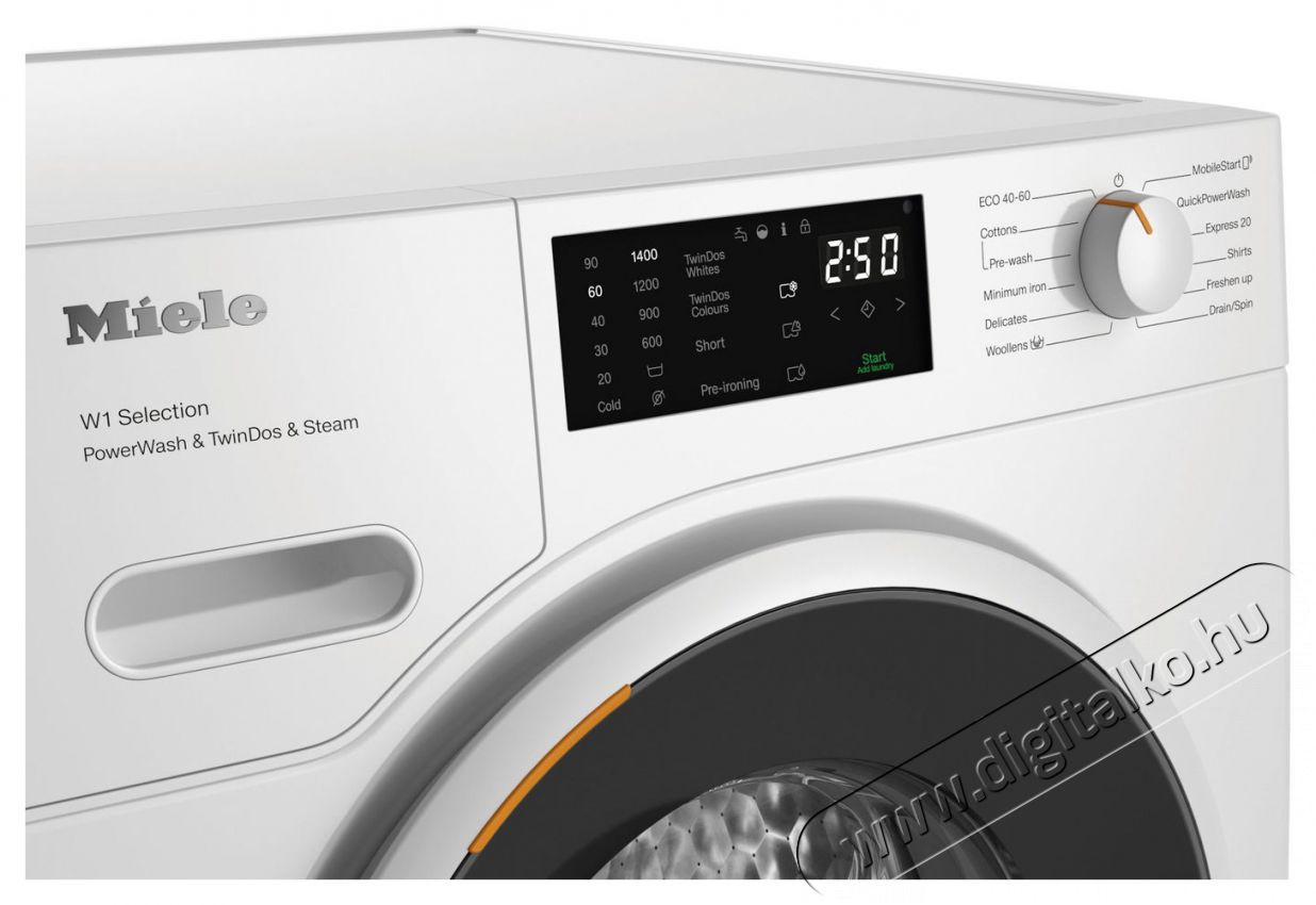 Miele WSG 883 WCS H&aacute;ztart&aacute;s / Otthon / K&uuml;lt&eacute;r - Mos&oacute;g&eacute;p / sz&aacute;r&iacute;t&oacute;g&eacute;p - El&ouml;lt&ouml;ltős norm&aacute;l (60cm-ig) mos&oacute;g&eacute;p - 515636