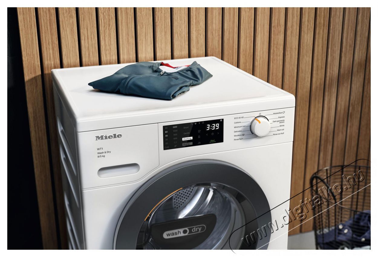 Miele WTD160WCS EU1 LW 8/5 kg H&aacute;ztart&aacute;s / Otthon / K&uuml;lt&eacute;r - Mos&oacute;g&eacute;p / sz&aacute;r&iacute;t&oacute;g&eacute;p - Mos&oacute;-sz&aacute;r&iacute;t&oacute;g&eacute;p - 515633