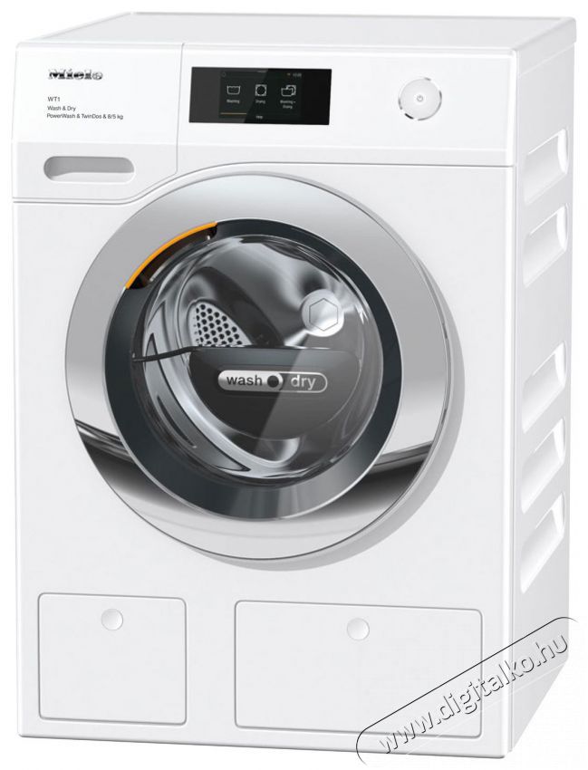 Miele WTR870WPM EU1 LW Pwash & TDos 8/5 kg H&aacute;ztart&aacute;s / Otthon / K&uuml;lt&eacute;r - Mos&oacute;g&eacute;p / sz&aacute;r&iacute;t&oacute;g&eacute;p - Mos&oacute;-sz&aacute;r&iacute;t&oacute;g&eacute;p - 515634