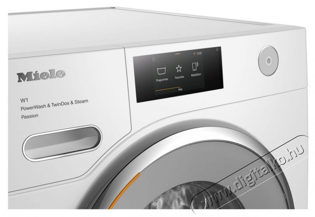 Miele WWV980WPS EU1 LW Passion H&aacute;ztart&aacute;s / Otthon / K&uuml;lt&eacute;r - Mos&oacute;g&eacute;p / sz&aacute;r&iacute;t&oacute;g&eacute;p - El&ouml;lt&ouml;ltős norm&aacute;l (60cm-ig) mos&oacute;g&eacute;p - 515637