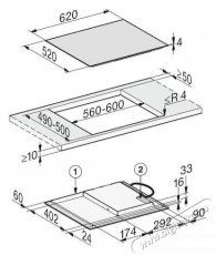 Miele KM 7363 FL Indukciós főzőlap (beépíthető) Konyhai termékek - Sütő-főzőlap, tűzhely (beépíthető) - Indukciós főzőlap (beépíthető) - 529767
